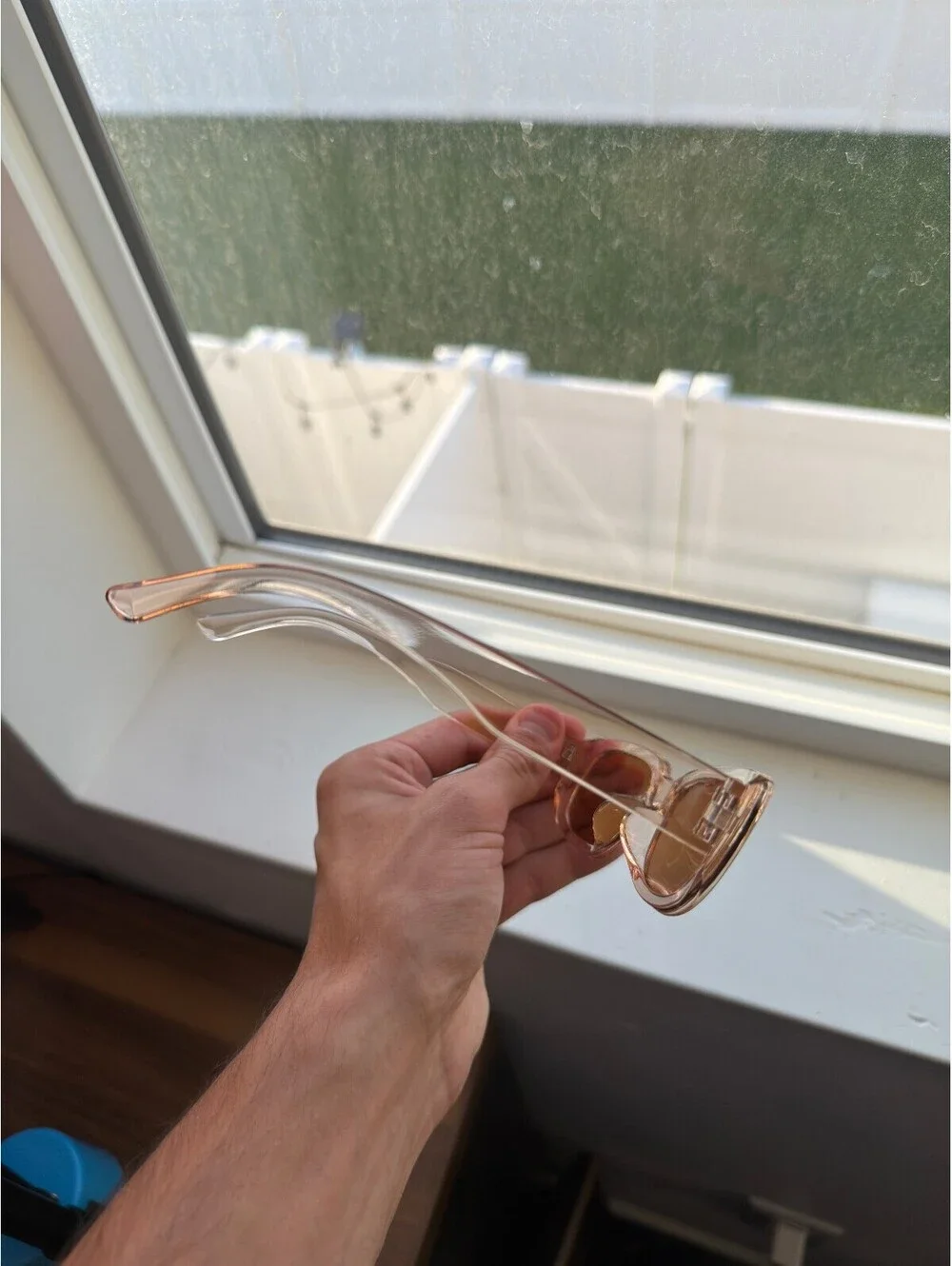 Modern Style Champagne Sunglasses A-96